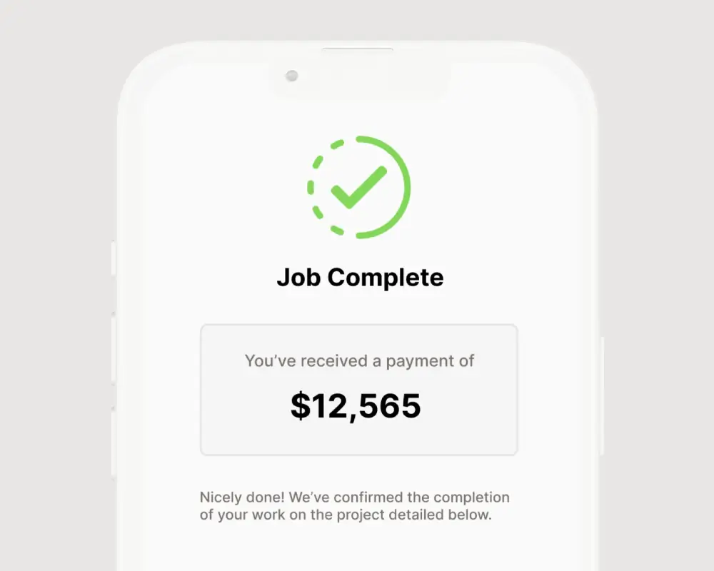 Type Five Contractor Payment